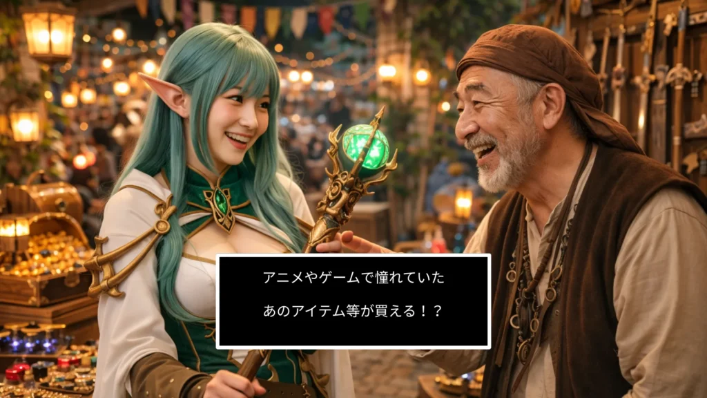 異世界でのマルシェ体験